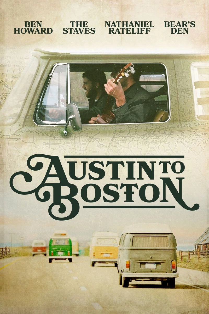 Poster van Austin to Boston