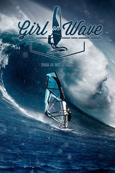 Affiche Girl on Wave
