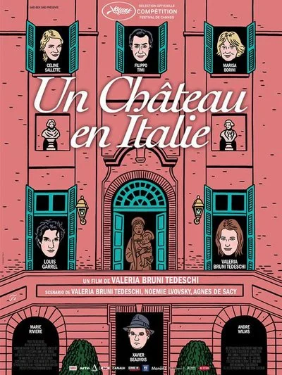 Affiche Un château en Italie