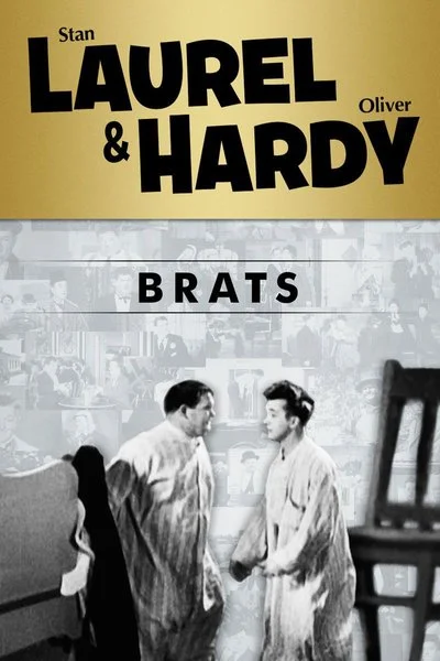Poster Laurel & Hardy: Brats