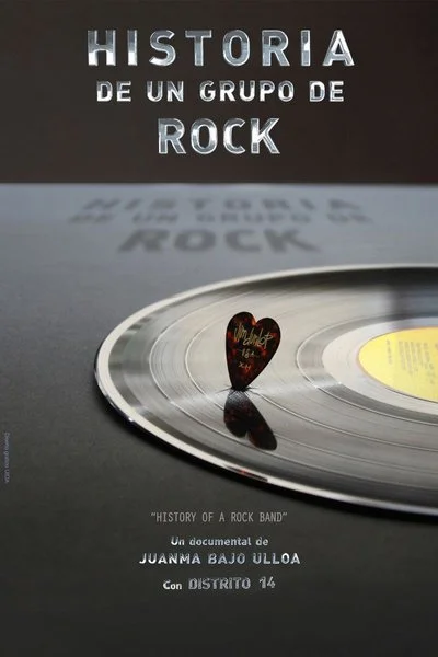 Poster Historia de un grupo de rock