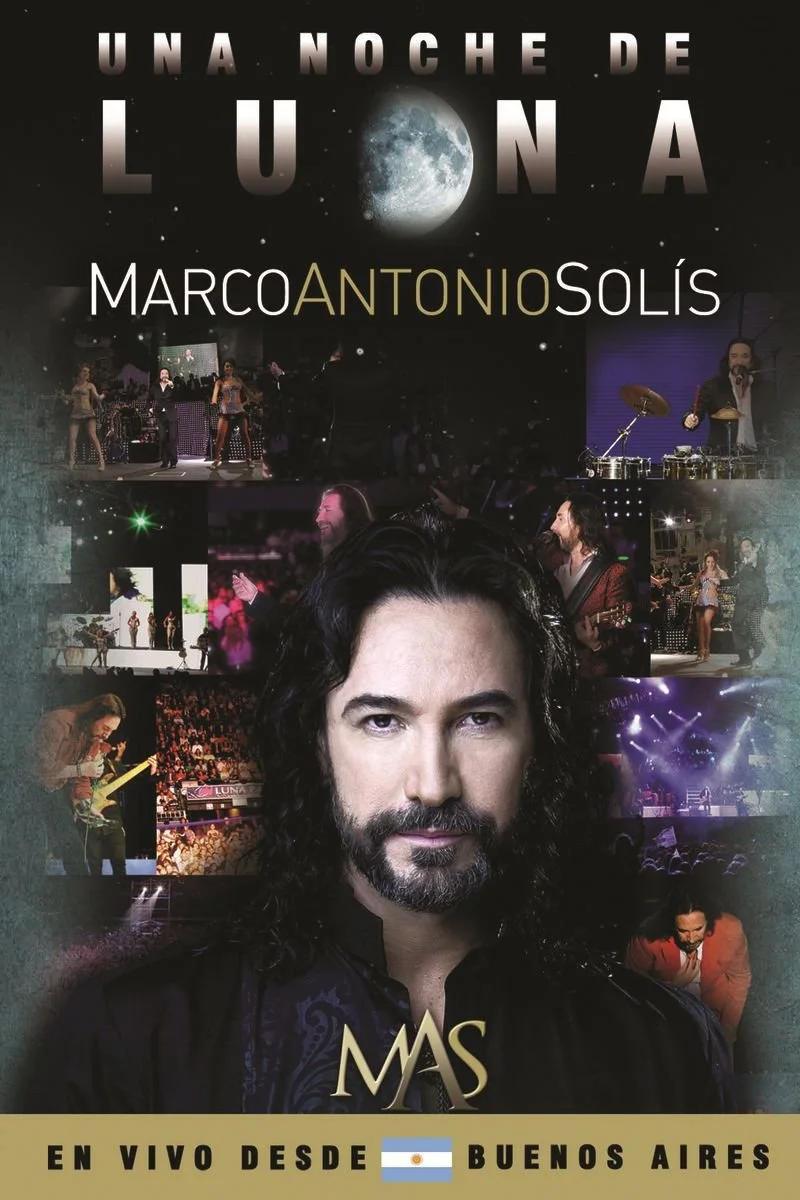 Poster van Marco Antonio Solís: Una Noche de Luna