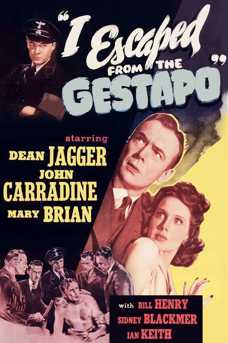 Affiche de I Escaped from the Gestapo