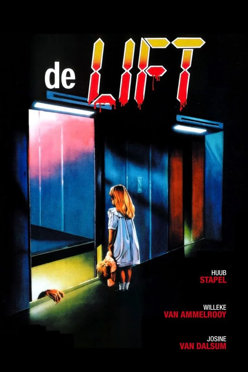 Poster van De lift