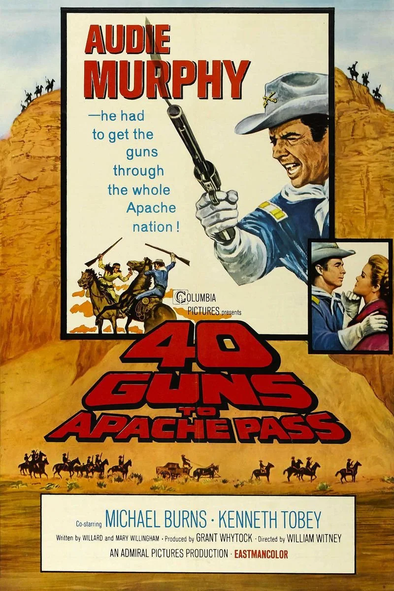 Affiche de 40 Guns to Apache Pass