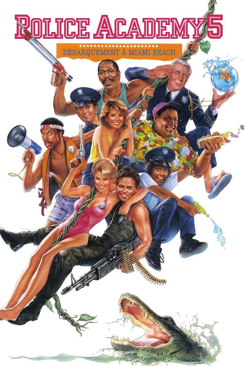 Poster van Police Academy 5: Assignment: Miami Beach