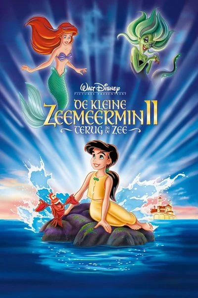 Poster De kleine zeemeermin II: terug in de zee