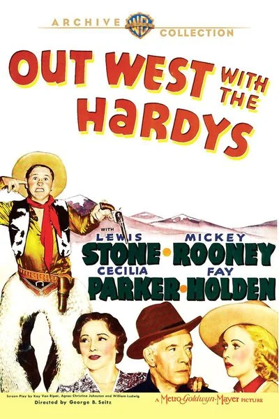 Affiche Out West With the Hardys