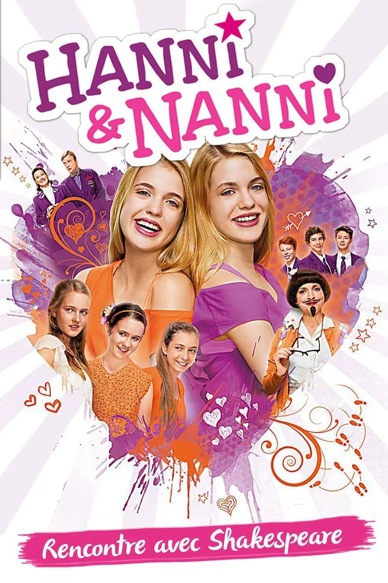 Poster van Hanni et Nanni, rencontre avec Shakespeare