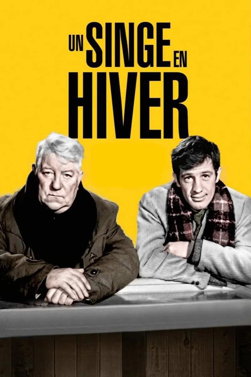 Poster van Un singe en hiver