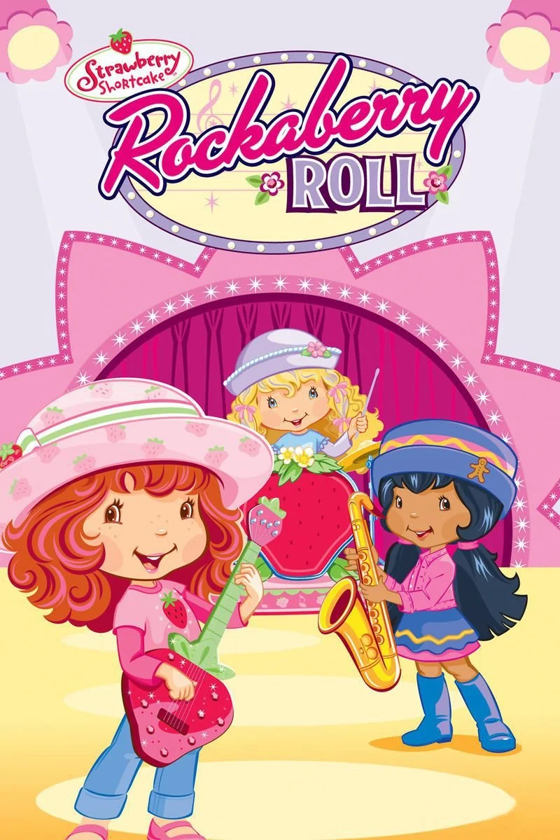Poster van Strawberry Shortcake: Berry Rockaberry Roll