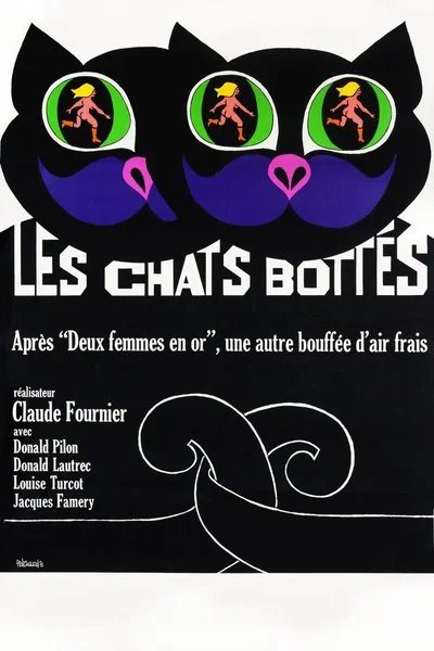 Affiche Les chats bottés