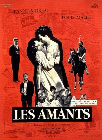 Affiche Les amants