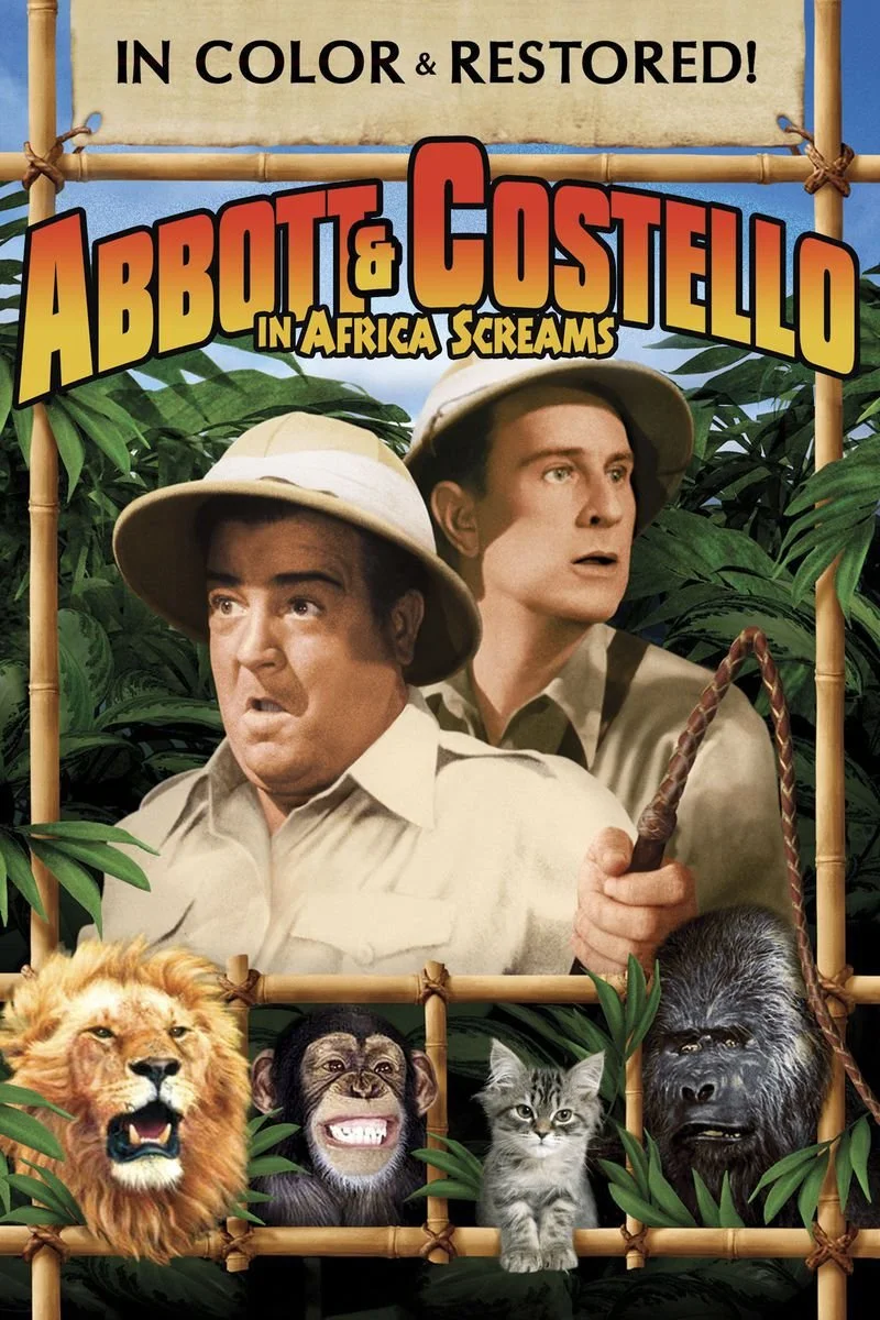 Affiche de Abbott and Costello in Africa Screams