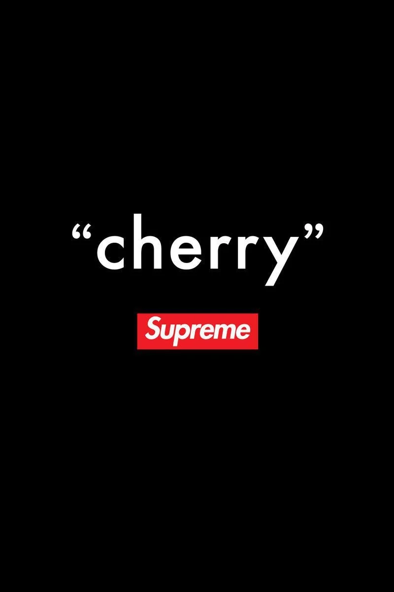Affiche de "cherry" - Supreme