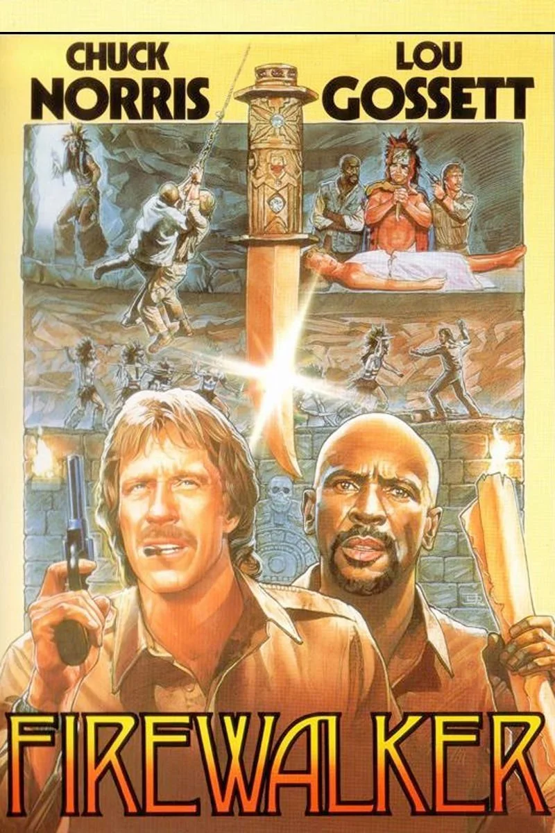 Poster van Firewalker