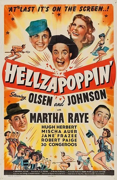 Poster Hellzapoppin'