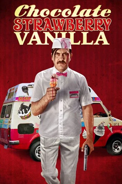 Poster Chocolate Strawberry Vanilla