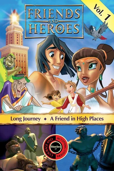 Poster Friends and Heroes Bible Adventures: Vol. 1, Long Journey/A Friend in High Places