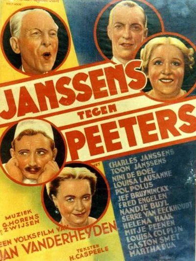 Poster Janssens tegen Peeters