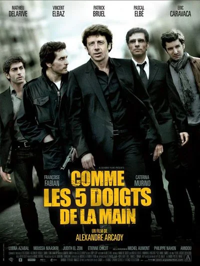 Poster Comme les cinq doigts de la main