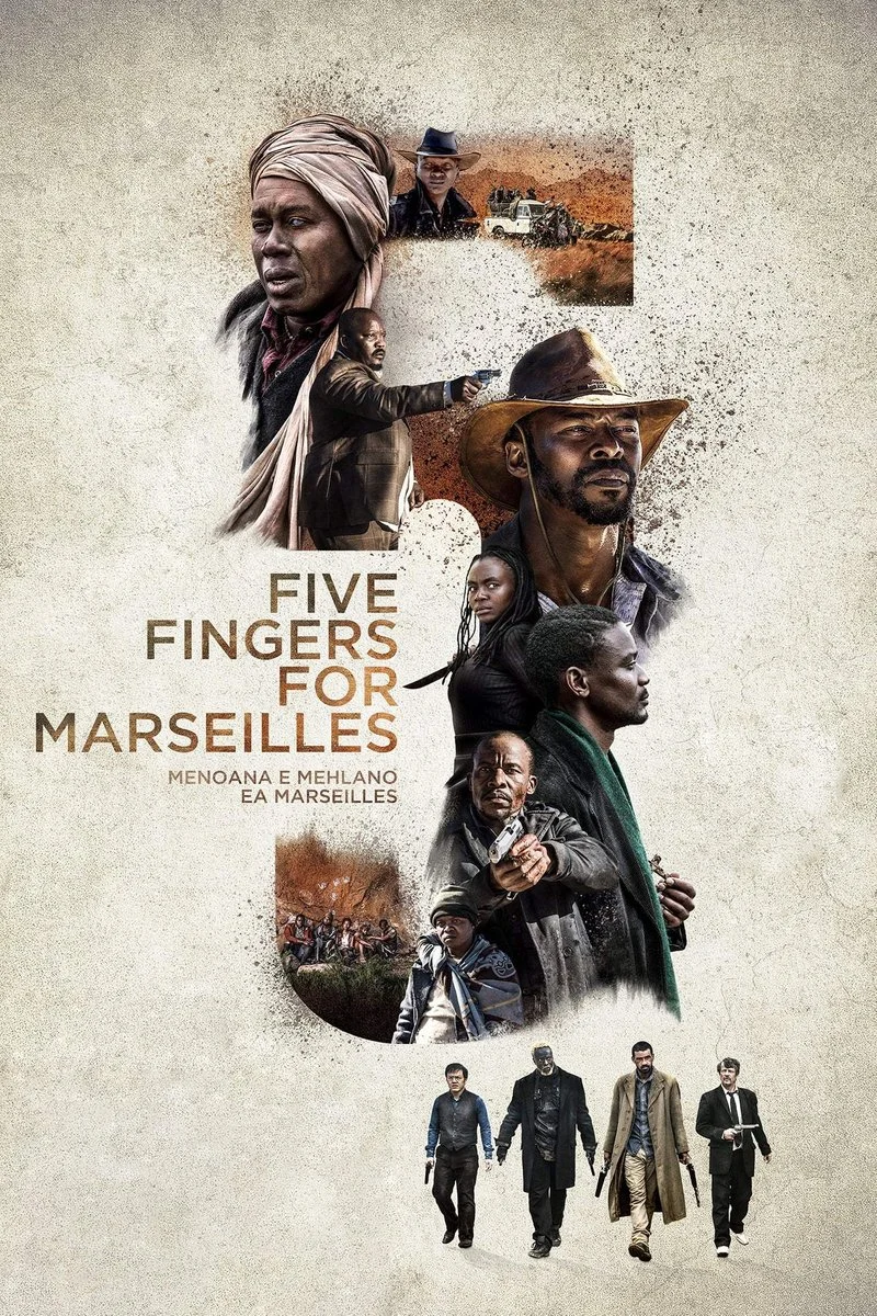 Poster van Five Fingers for Marseilles