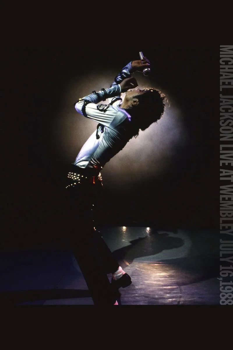 Poster van Michael Jackson Live At Wembley July 16, 1988