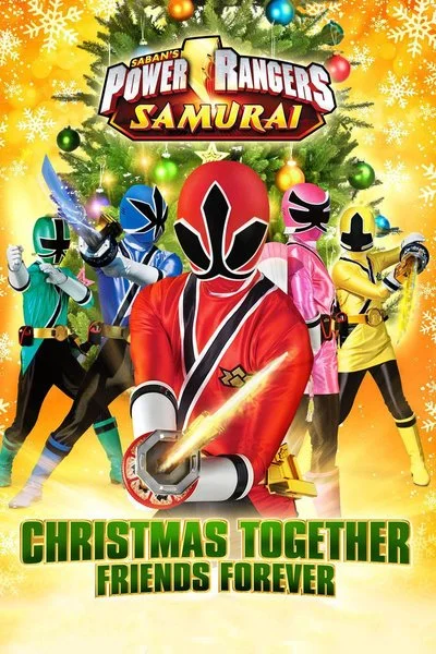 Affiche Power Rangers: Christmas Together Friends Forever