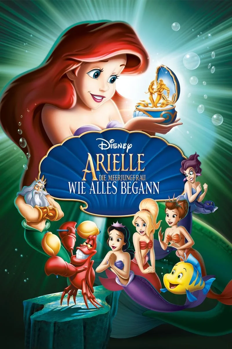 Poster van De Kleine Zeemeermin: Ariel, hoe het begon
