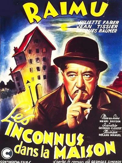 Poster Les inconnus dans la maison