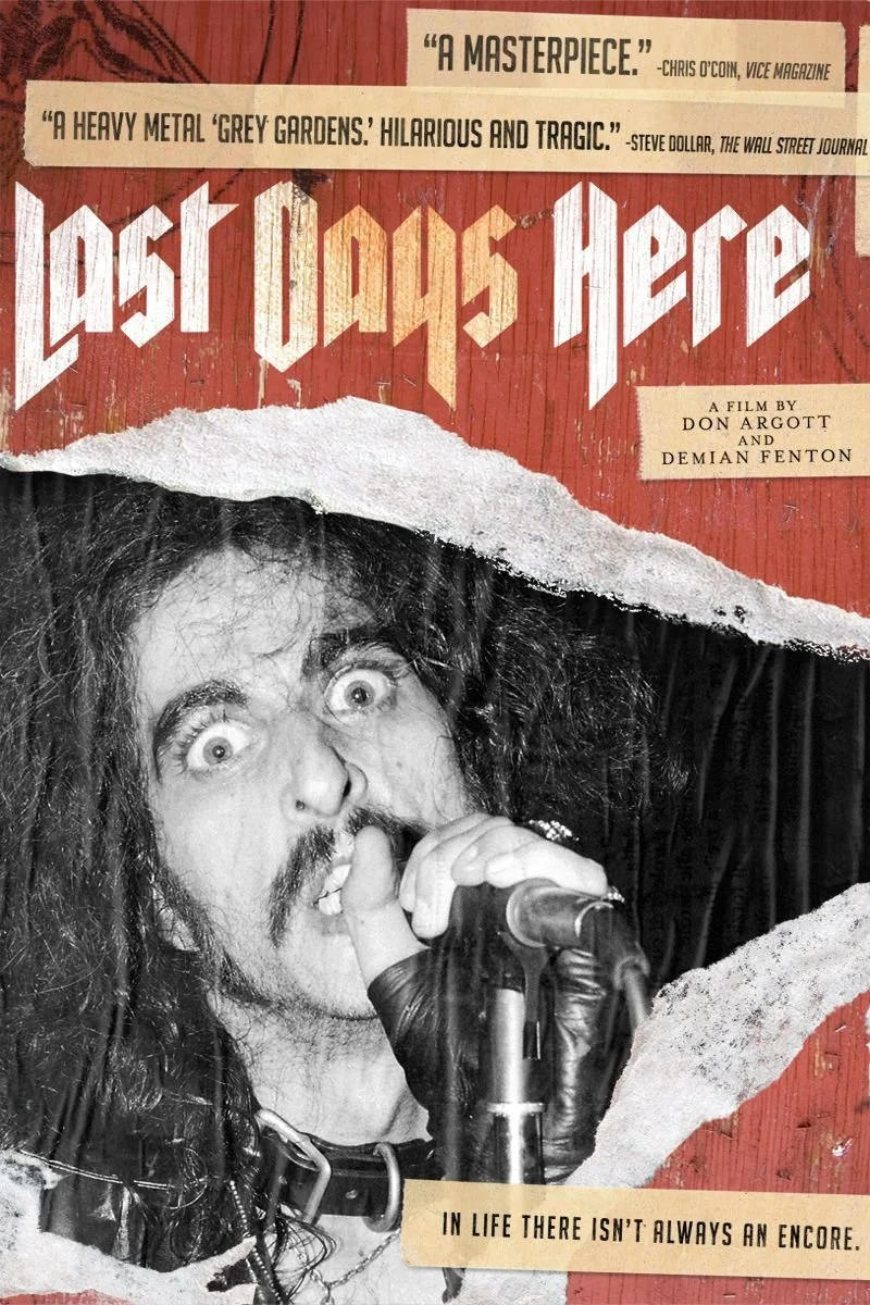Poster van Last Days Here