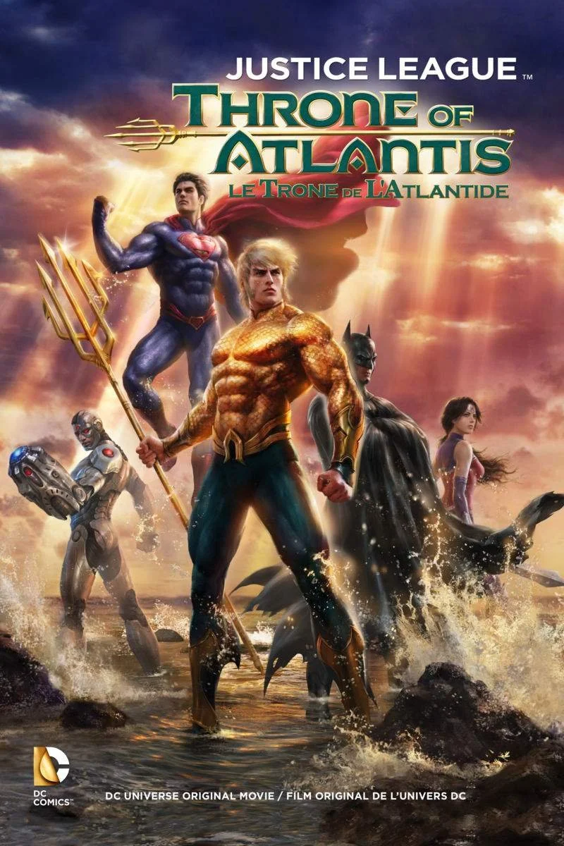 Affiche de Justice League: Le Trone De L'Atlantide