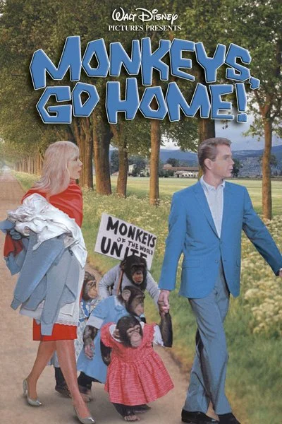 Poster Monkeys, Go Home!