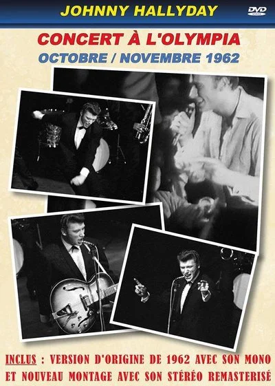 Poster Johnny Hallyday - Olympia 1962