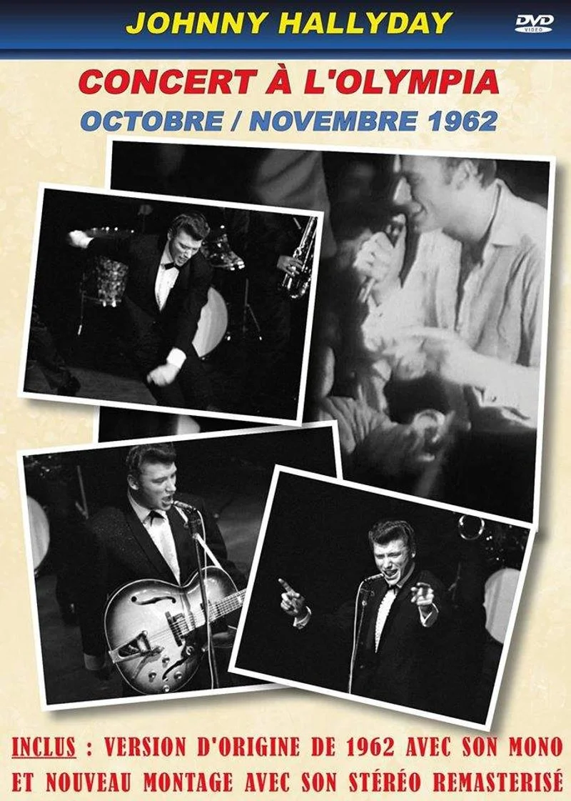 Poster van Johnny Hallyday - Olympia 1962