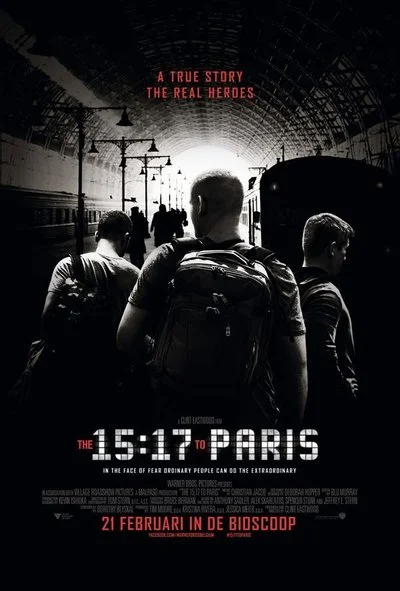 Poster The 15:17 to Paris