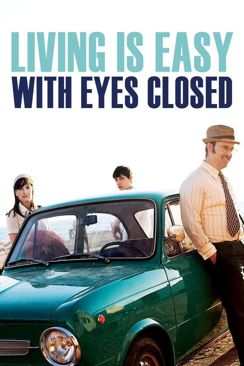 Poster van Living Is Easy With Eyes Closed