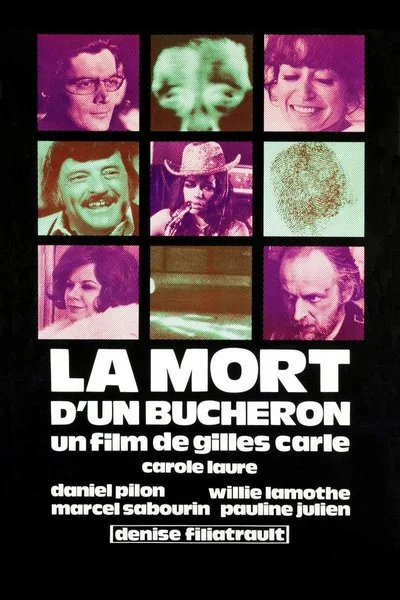 Affiche La mort d'un bûcheron