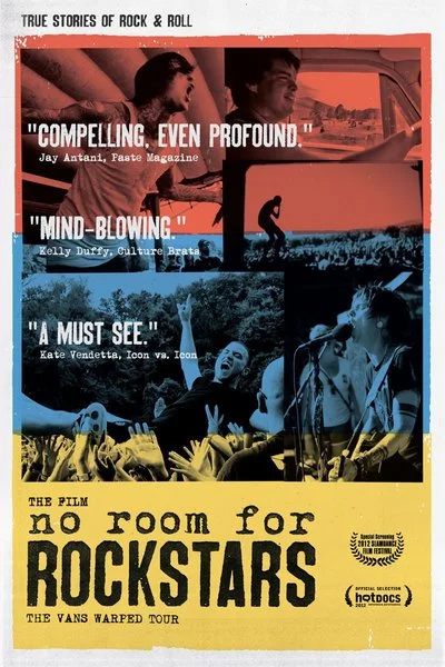Affiche No Room for Rockstars - The Vans Warped Tour