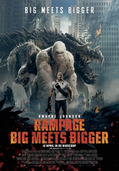 Poster Rampage: Big meets Bigger