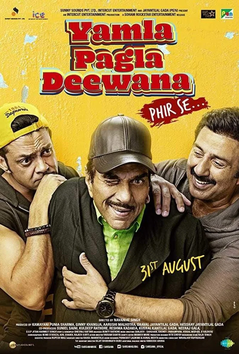 Affiche de Yamla Pagla Deewana Phir Se...