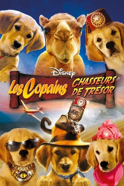 Affiche Les Copains chasseurs de trésor
