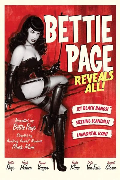 Affiche Bettie Page se dévoile