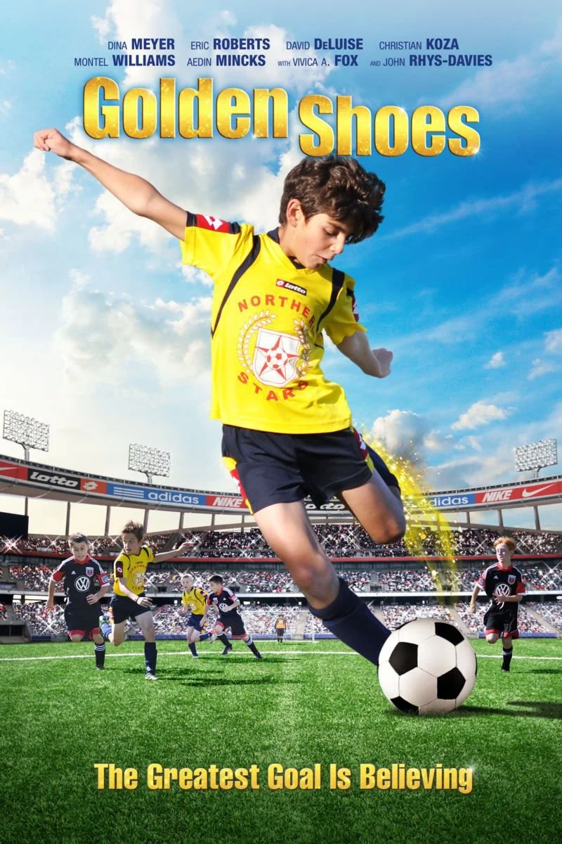 Poster van Golden Shoes