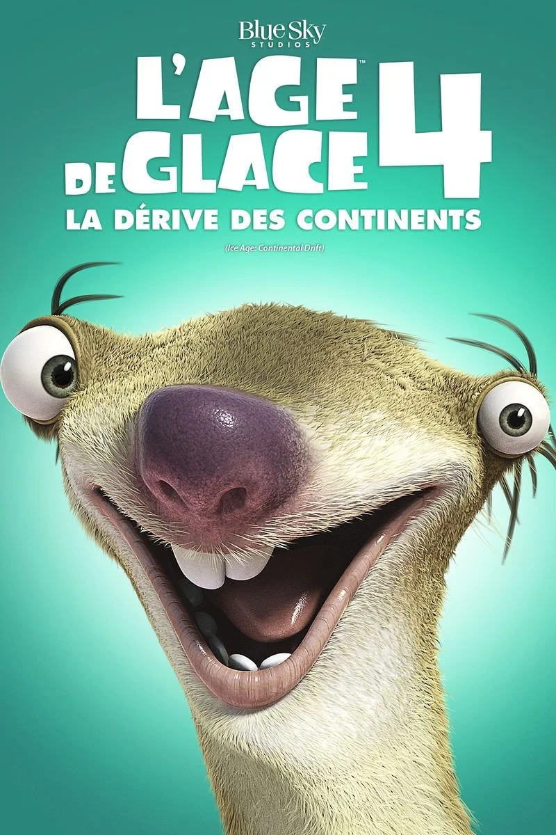 Affiche de L`Age de Glace 4: La Dérive des Continents