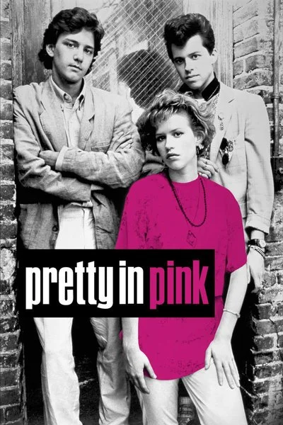 Affiche Rose Bonbon
