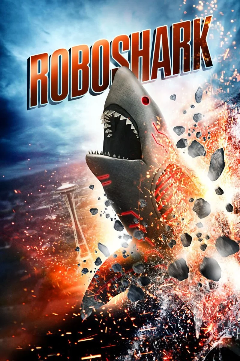 Poster van Roboshark