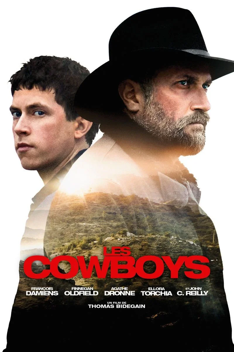 Poster van Les cowboys