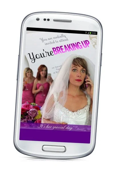 Poster You're Breaking Up