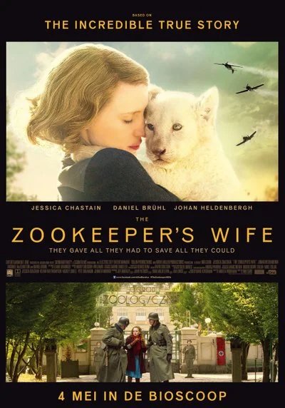 Affiche La femme du gardien de zoo